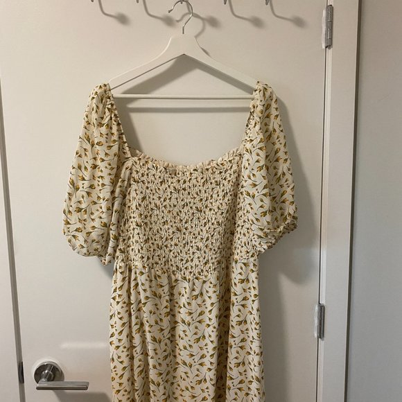 Reformation Meadow Dress - floral print - Extended Size - 2x - Picture 2 of 7